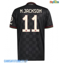 Camisa de time de futebol Bayern Munich Nicolas Jackson #11 Replicas 3º Equipamento 2025-26 Manga Curta
